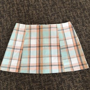 Urban outfitters plaid skirt